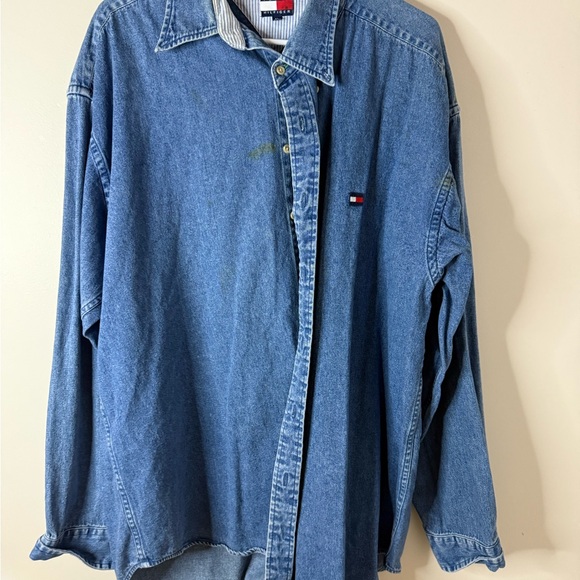 Tommy Hilfiger Other - Tommy Hilfiger Light Blue Denim Shirt